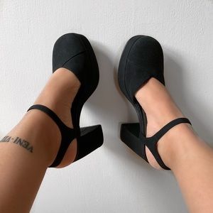 Vintage Mary Jane Chunky Heel by Mudd